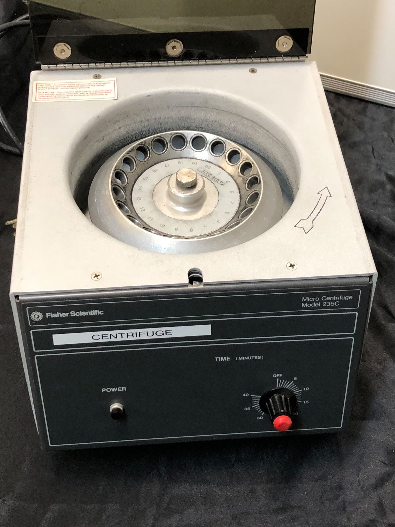 Micro Fisher Fisher Scientific micro centrifuge model 235C (as is)