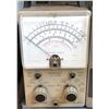 Image 2 : Group of 4 assorted vintage electronics- includes vacuum tube voltmeter/Ohmmeter etc.