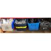 Image 1 : Shelf lot full of miscellaneous items- includes electronic parts/parts for props