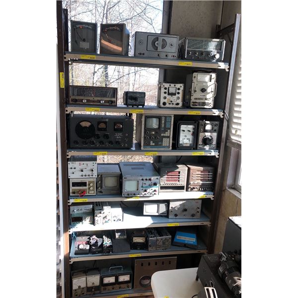 7 Tier metal shelving rack (51 1/2 in wide x 13in deep x 8ft tall)