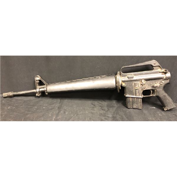 Custom made prop rubber rifle gun