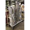 Image 2 : Custom-designed sci-fi lab aluminum set dec prop on castors (approx. 52 1/2in wide x 22in depth x 67