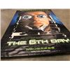 Image 2 : Large Schwarzenegger "The 6th Day" movie poster (approx. 14 /12ft x 10ft) THIS LOT IS LOCATED AT 230