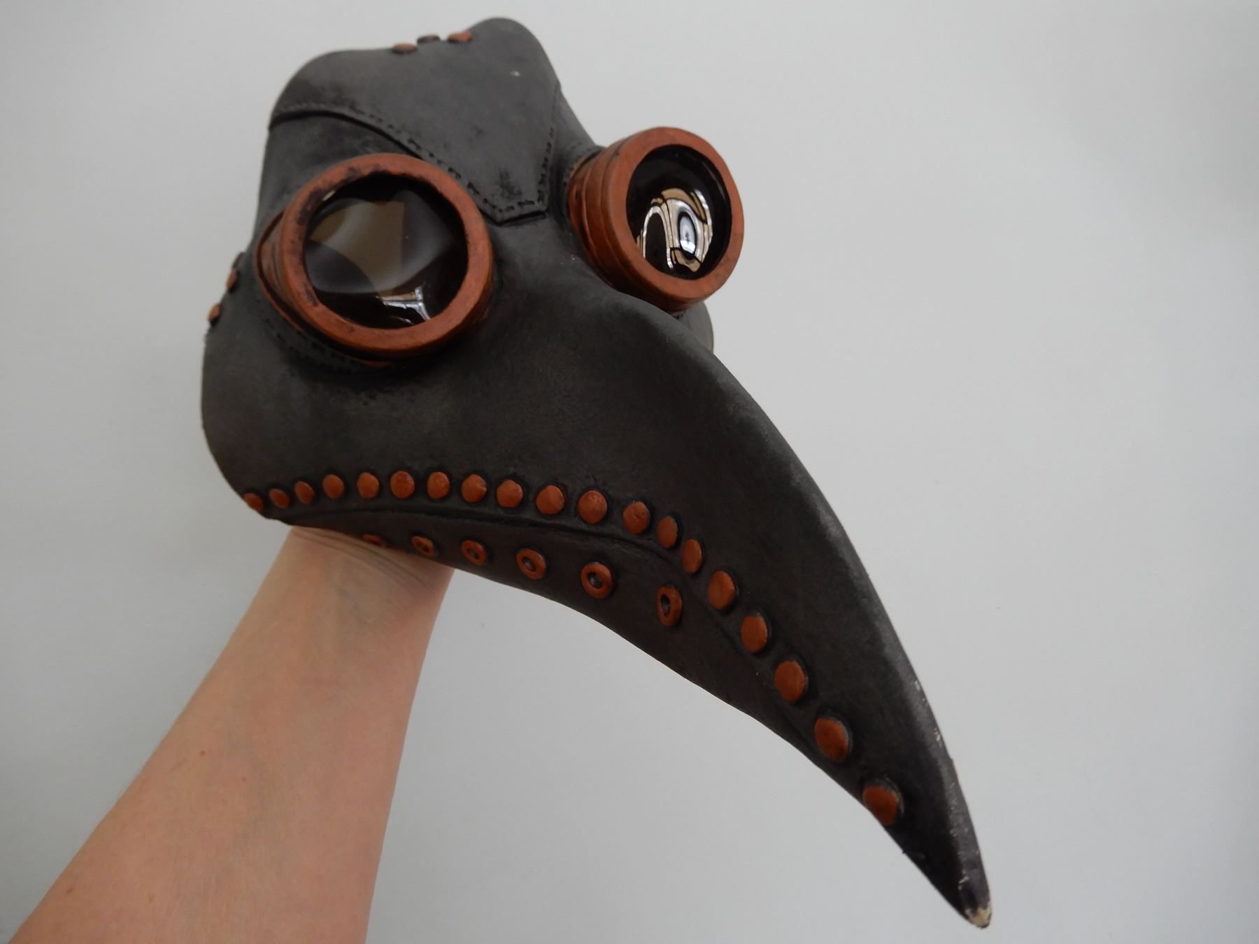 Steampunk bird mask