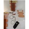 Image 2 : Group of assorted props - includes leather pieces from "Arrow"/ handcuffs etc.