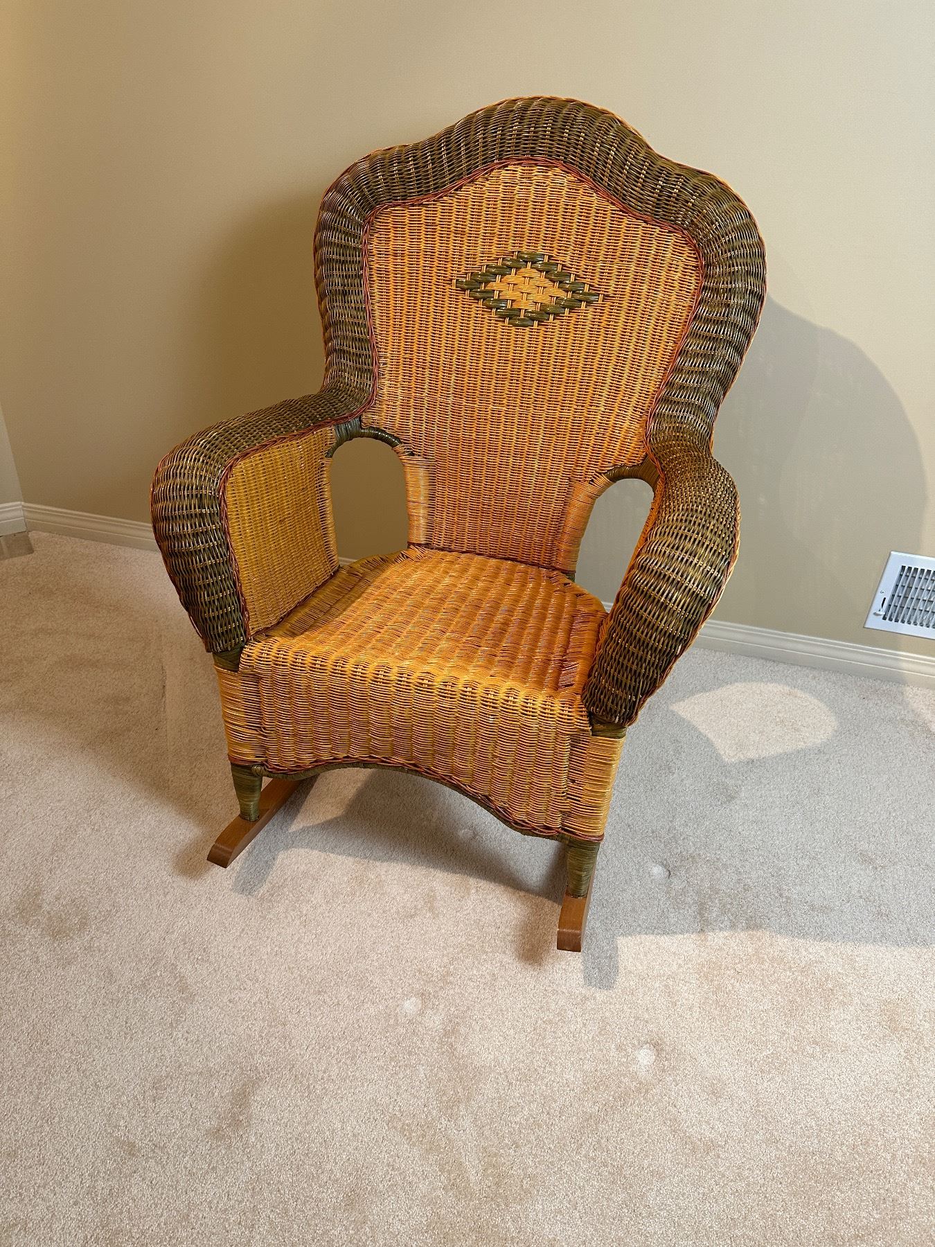 Wicker Rocking Chair - Sunrise Estate Services Ltd