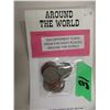 Image 1 : PACKAGE OF 10 DIFFERENT WORLD COINS