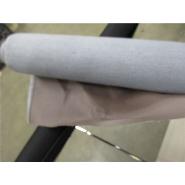 BROWN UPHOLSTERY VINYL (APPROX 5 YARDS) - ROLL