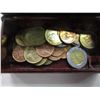 Image 1 : BOX C/W ASSORTED COINS