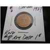 Image 1 : 1927 CANADA KING GEORGE V PENNY