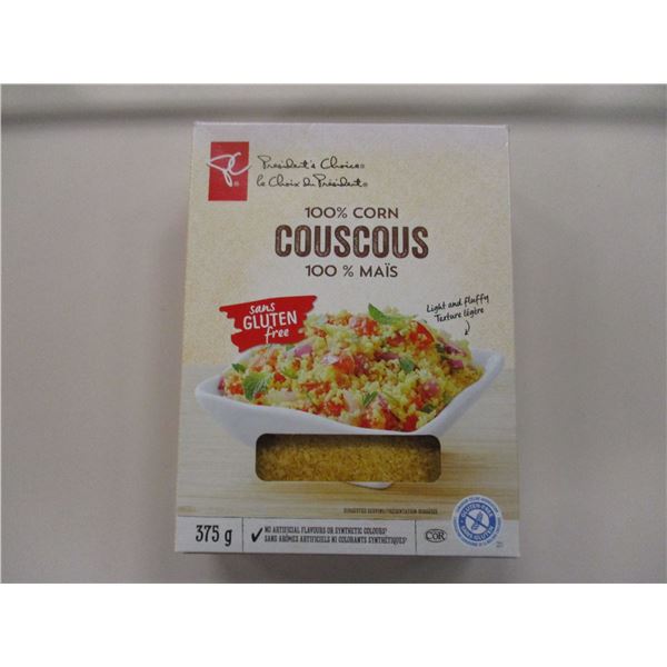 SHELF PULLS (AS IS):  COUSCOUS (375 G) - PER BOX