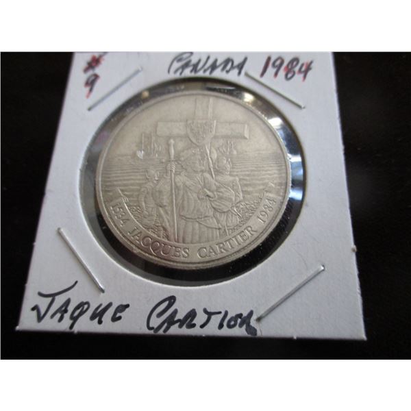 1984 JAQUES CARTIER CANADA DOLLAR