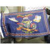 Image 2 : NEW:  HARLEY & WHISKEY WALL FLAG (3' X 5')