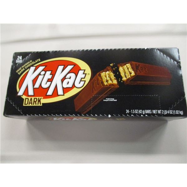 DARK CHOCOLATE KIT KAT BARS (24) - PER BOX