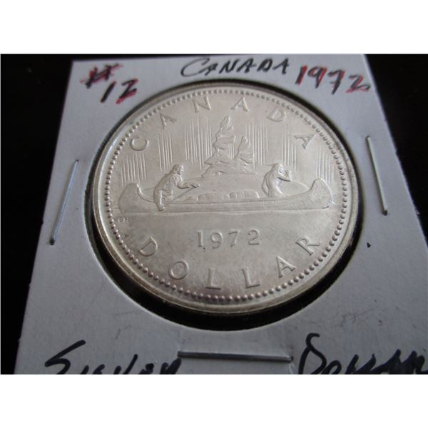 1972 CANADA SILVER DOLLAR