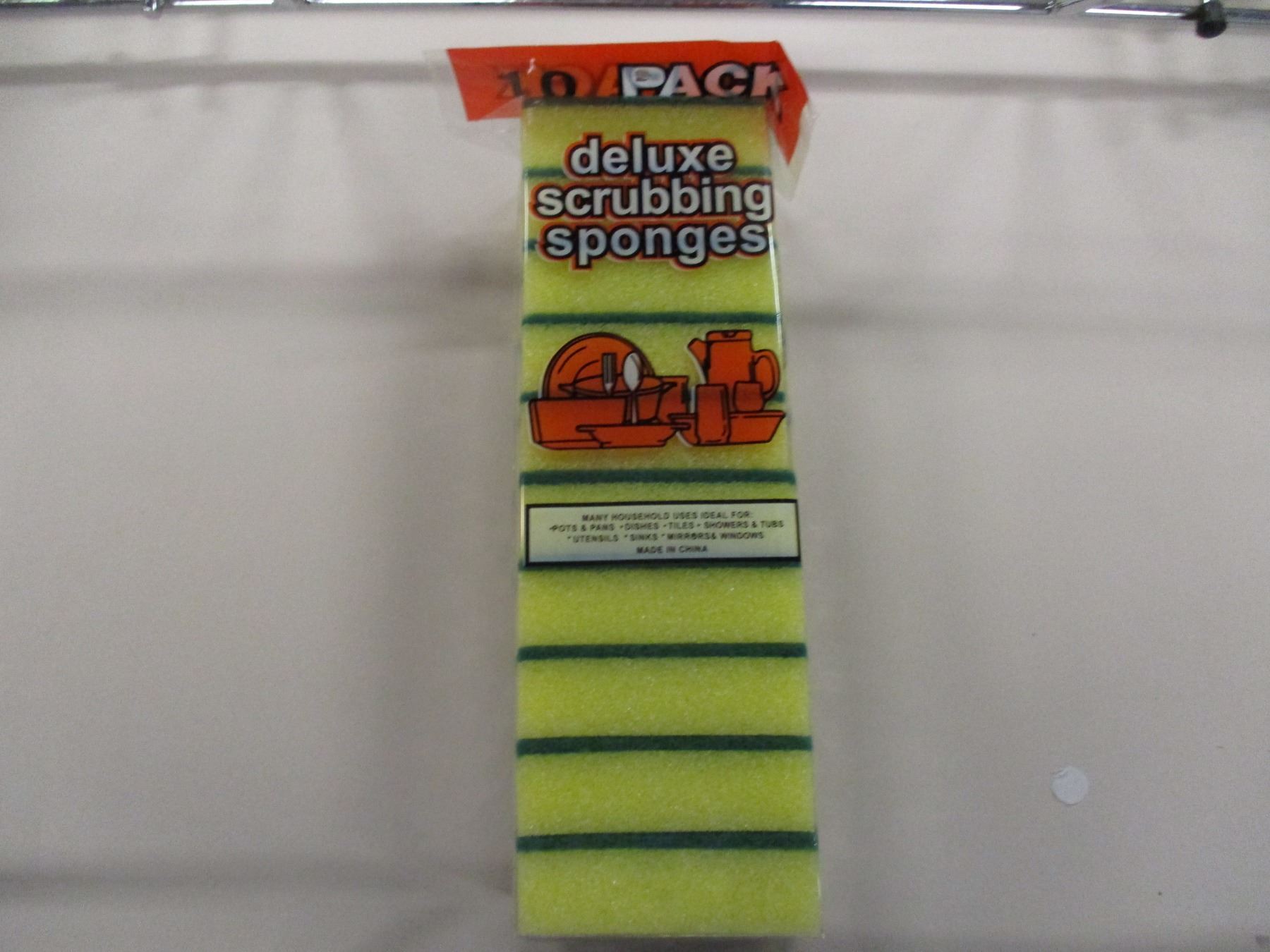 NEW: 10 RECTANGULAR SPONGES (10) - PER PACKAGE