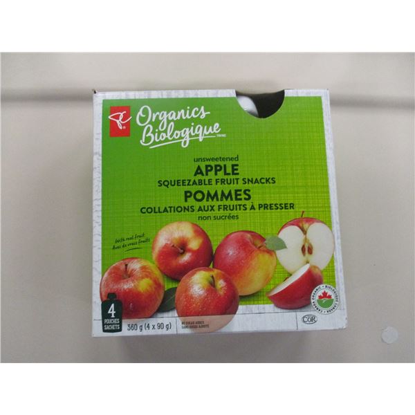 SHELF PULLS (AS IS):  APPLE UNSWEETENED FRUIT SNACKS (460 G)