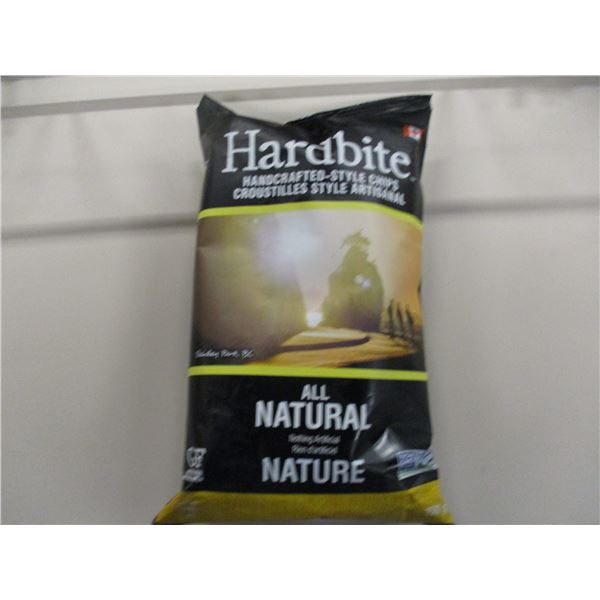 SHELF PULLS (AS IS):  HARD BITE NATURAL CHIPS (150 G) - PER BAG