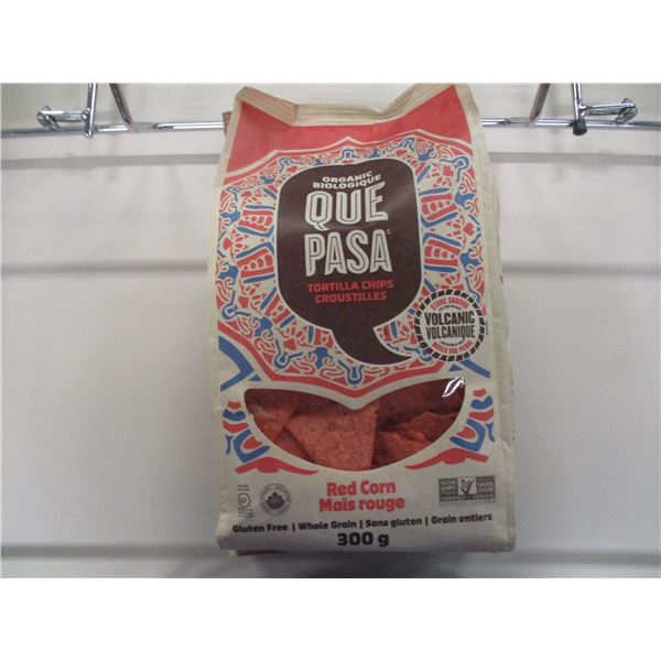 SHELF PULLS (AS IS):  RED CORN TORTILLA CHIPS (300 G) - PER BAG