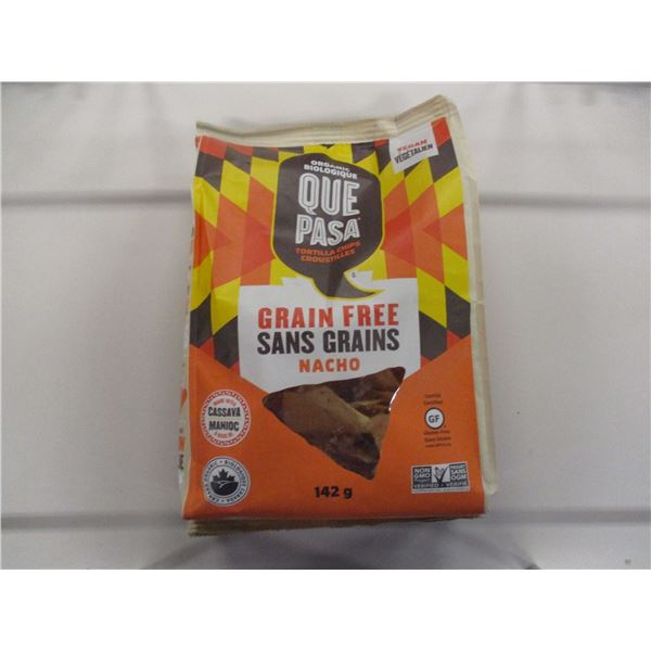 SHELF PULLS (AS IS):  GRAIN FREE NACHO CHIPS QUESA (142 G) - PER BAG
