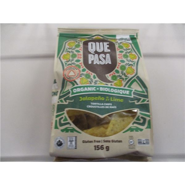 SHELF PULLS (AS IS):  QUESO JALAPENO & LIME CHIPS (156 G) - PER BAG