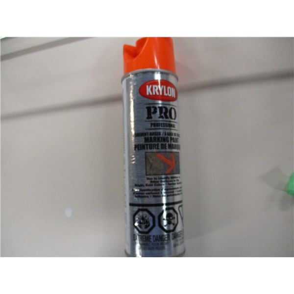 NEW:  FLUORESCENT ORANGE MARKING PAINT (482 G) - CAN