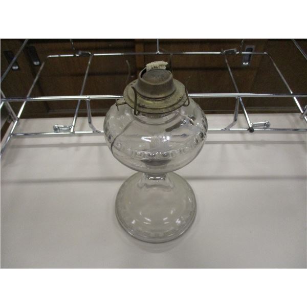 COLLECTIBLE:  COIL OIL LAMP WITH NEW WICK