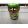 Image 1 : STORE CLOSE-OUT:  GREEN OLIVES (1L) - PER JAR