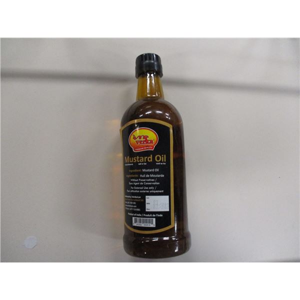 STORE CLOSE-OUT:  MUSTARD OIL (500 ML) - PER JAR