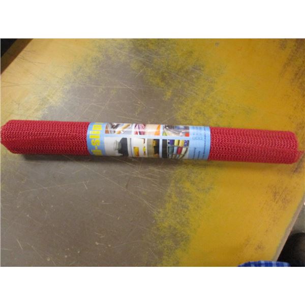 STORE CLOSE OUT:  NON-STICK MATS (RED/18" WIDE) - PER ROLL