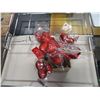 Image 1 : NEW (STORE CLOSE-OUT):  6 BUNDLE OF VALENTINE HEART BOUQUETS
