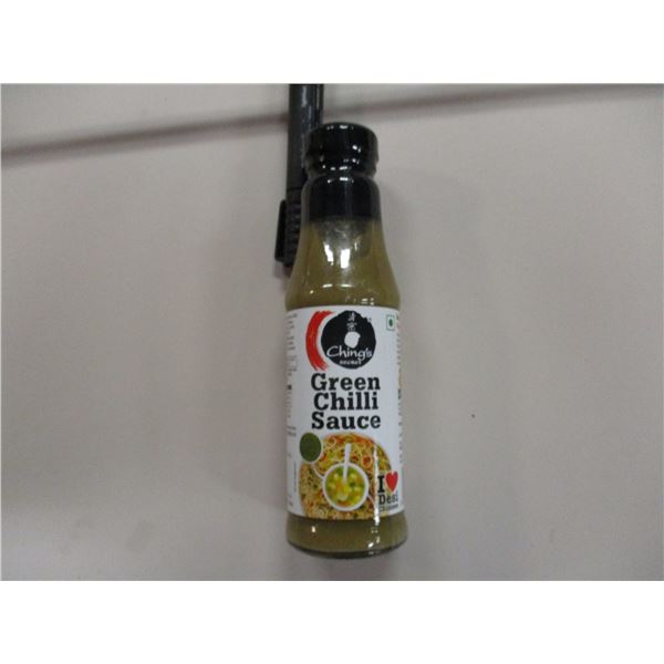 STORE CLOSE-OUT:  GREEN CHILI SAUCE (190G) - PER BTL