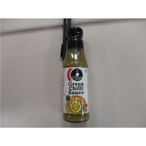 STORE CLOSE-OUT:  GREEN CHILI SAUCE (190G) - PER BTL