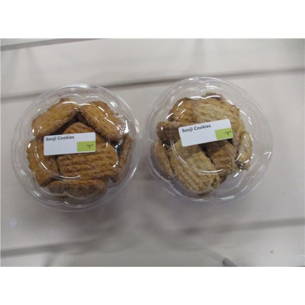 STORE CLOSE-OUT:  SOOJI COOKIES - 2 PKGS