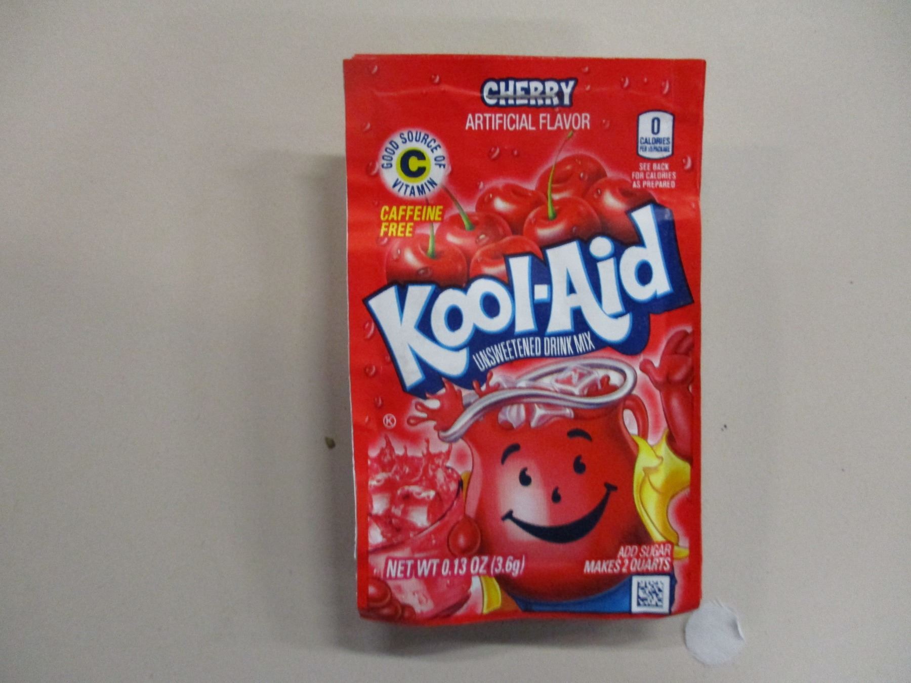 STORE CLOSE-OUT: CHERRY KOOL AID (4 PKGS) - PER BUNDLE