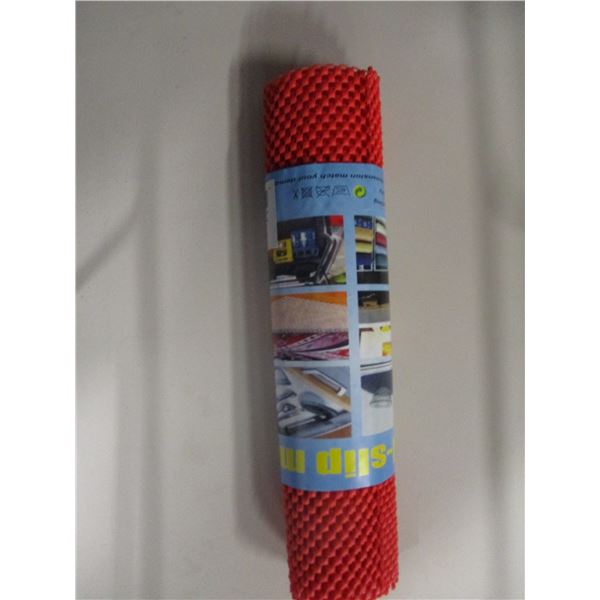STORE CLOSE-OUT:  NON-SLIP MATS (APPROX 30 X 150 CM/RED) - PER ROLL