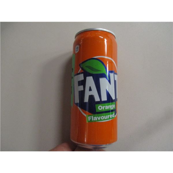 STORE CLOSE-OUT:  ORANGE FANTA POP (300 ML) - 20 CANS