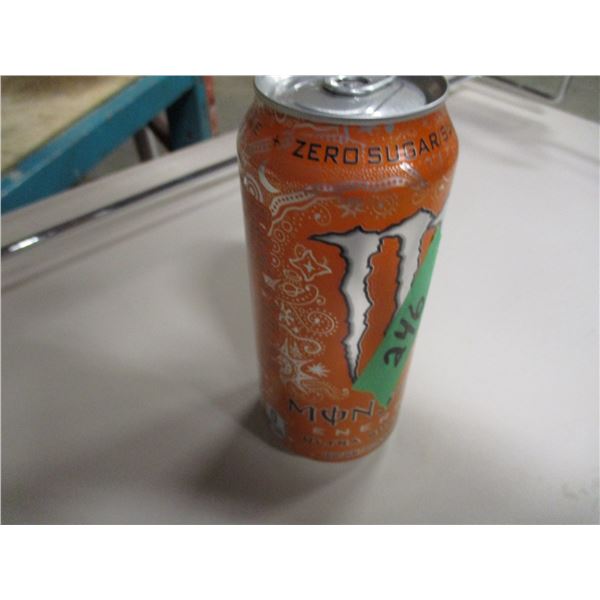NEW (STORE CLOSE-OUT):  MONSTER ENERGY DRINK (473 ML) - 4 CANS