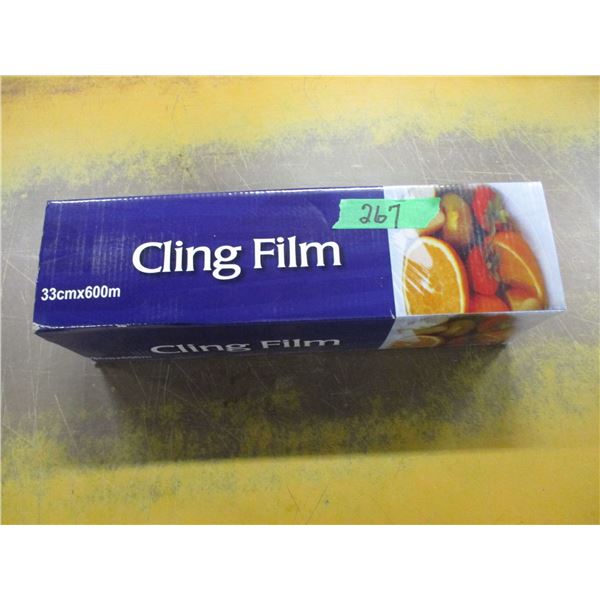 STORE CLOSE-OUT:  CLING FILM (33 CM X 600 M) - PER BOX