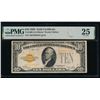 1928 $10 Gold Certificate PMG 25