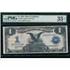 1899 $1 Black Eagle Silver Certificate PMG 35EPQ