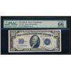 1934A $10 Silver Certificate PMG 66
