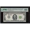 1928A $100 St Louis FRN PMG 64EPQ