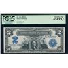 1899 $2 Mini Porthole Silver Certificate PCGS 45PPQ