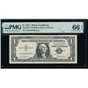 1957 $1 STAR Silver Certificate PMG 66EPQ