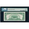 Image 2 : 1934C $5 STAR Silver Certificate PMG 66EPQ