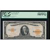 Image 1 : 1922 $10 Gold Certificate PCGS 58PPQ