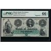 Image 1 : 1860's $5 Providence RI Obsolete PMG 66EPQ