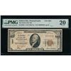 1929 $10 Sellersville PA National PMG 20