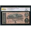 Image 1 : 1864 $5 T-69 Confederate PCGS 63